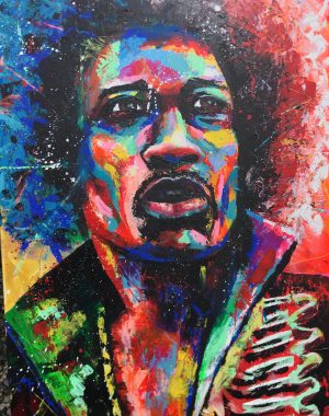 Hendrix-30x40-acrylique sur toile-min
