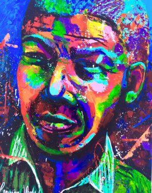 Mandela- 24x36-acrylique sur toile